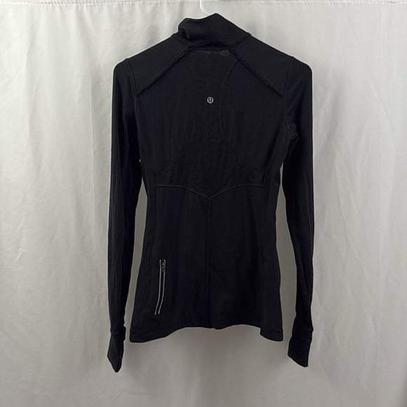 Lululemon Run Your Heart Out Size Medium Black Pullover - Picture 10 of 11